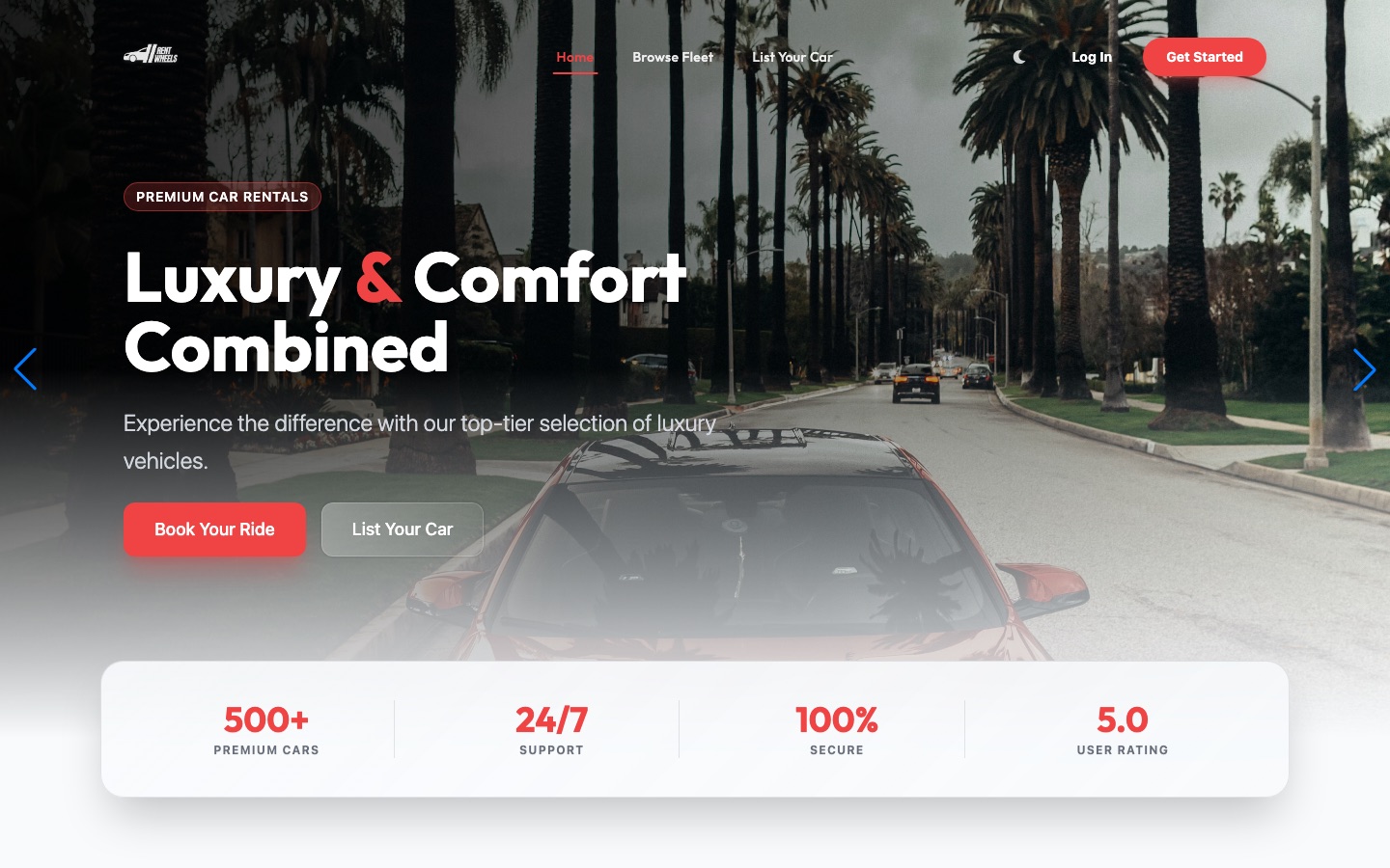 Rent Wheels screenshot